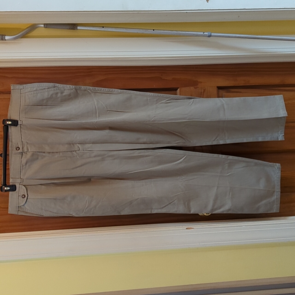 Men's Haggar tan dress pants